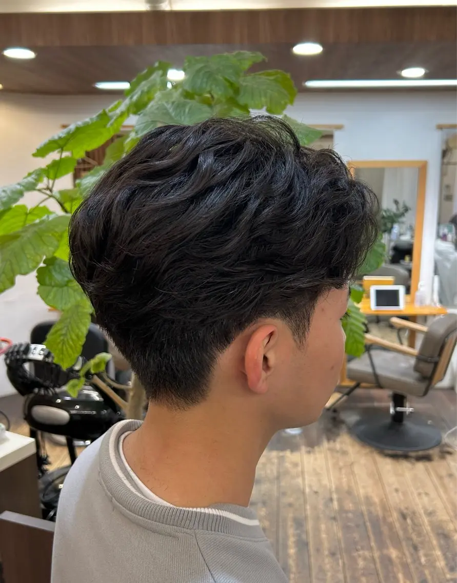 パーマ メンズ メンズパーマ カット パーマ kurel_ komakiのヘアスタイル