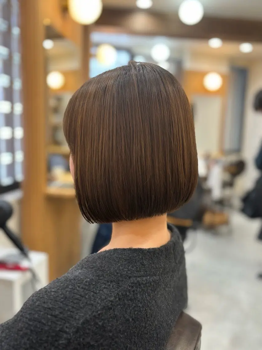 白髪染めリタッチカラー✨の写真