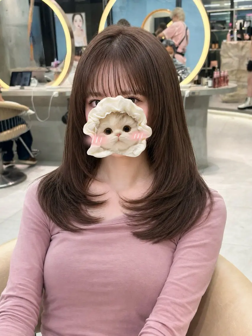 セミロング toco.⋆𝜗𝜚 / レイヤーボブ໒꒱のヘアスタイル