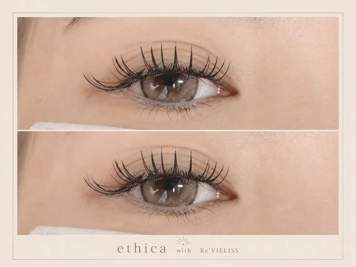 マツエク・マツパ フラットラッシュ ethica YOSHIDAのマツエク・マツパデザイン