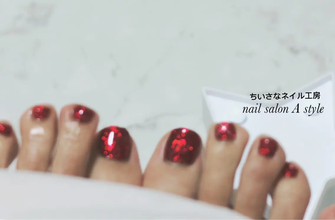 ネイル フットネイル nail salon A styleのネイルデザイン