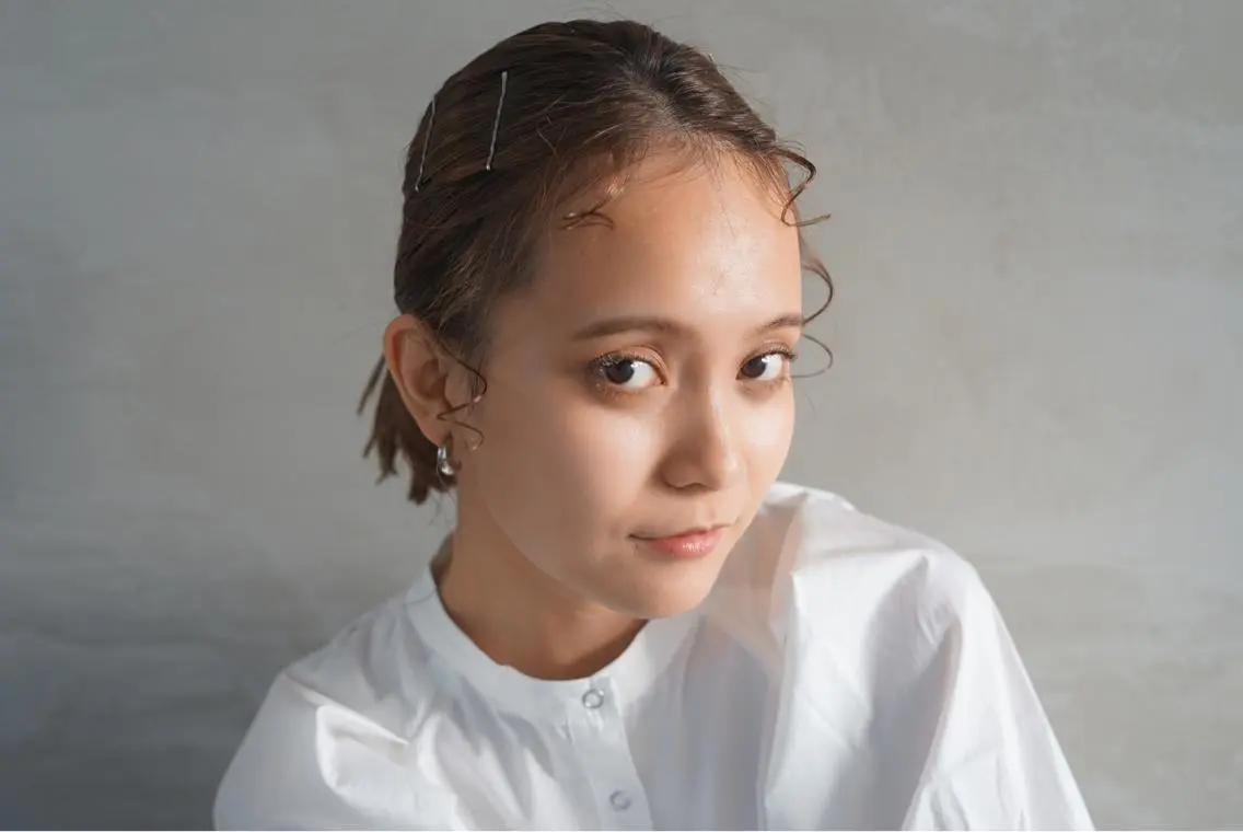 ショート カラー 美髪ストレート 川本雄己のヘアスタイル