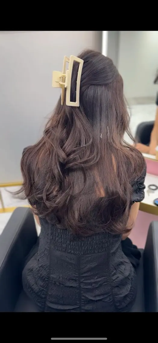 ロング カラー ヘアアレンジ メンズ特化型美容師 ★あおいのヘアスタイル