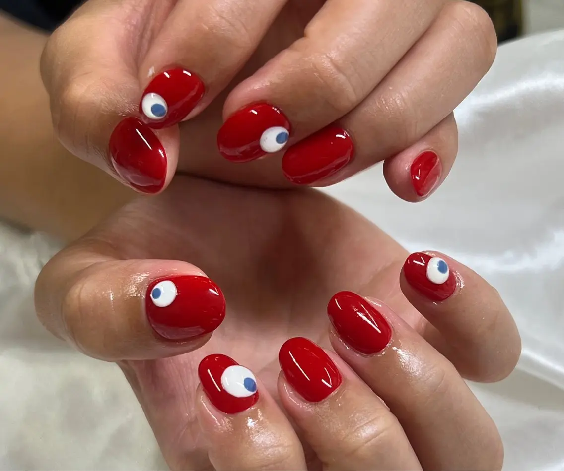 ミディアム ハンドネイル Ange Nailistのネイルデザイン