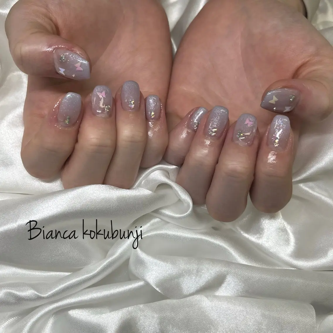 ネイル ハンドネイル Bianca☁国分寺 🤍店長/黒木愛美のネイルデザイン