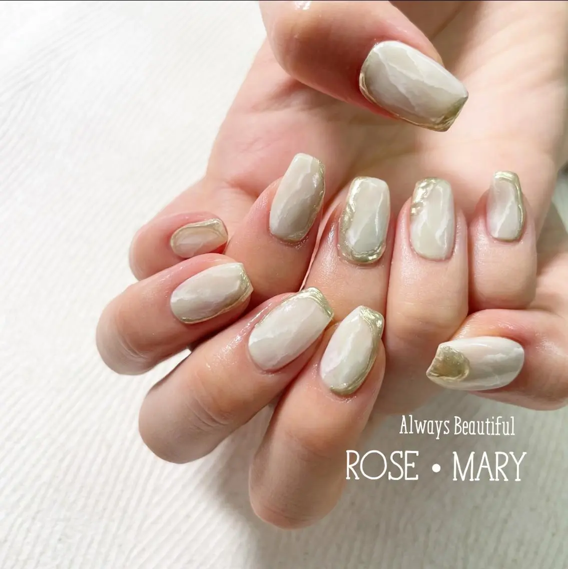 ネイル ハンドネイル ROSE・ MARY 鈴木のネイルデザイン