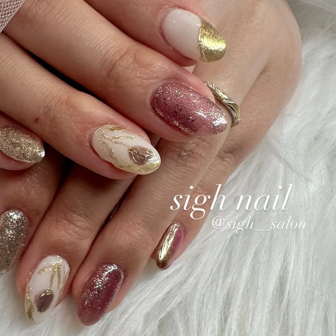 ネイル sigh nail /岐阜羽島駅徒歩5分のネイルデザイン