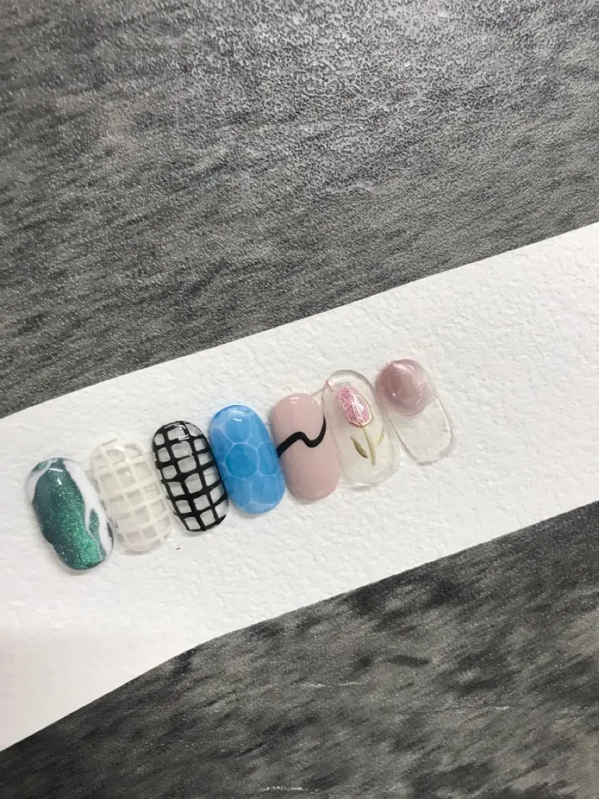 ネイル フットネイル ネイリスト pinoエミルネイルのネイルデザイン
