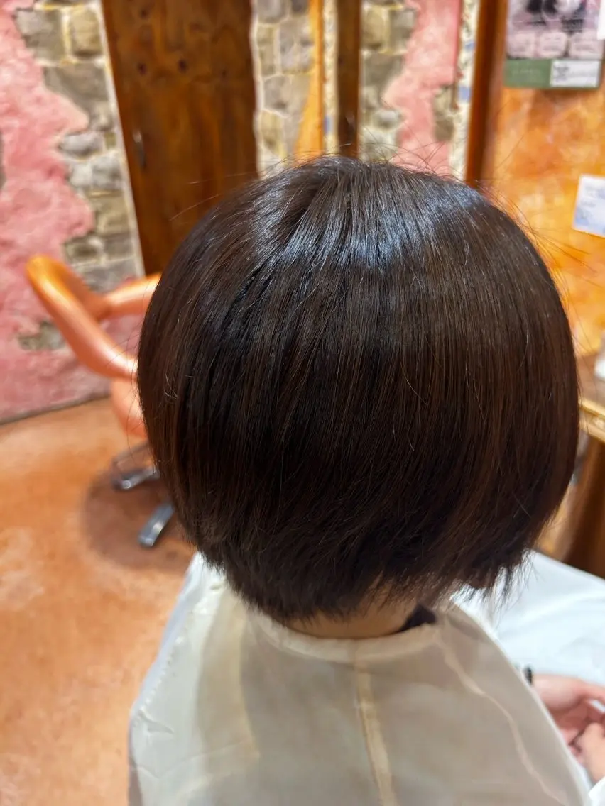 ショート ヘアカラー 髙橋 遥大のヘアスタイル