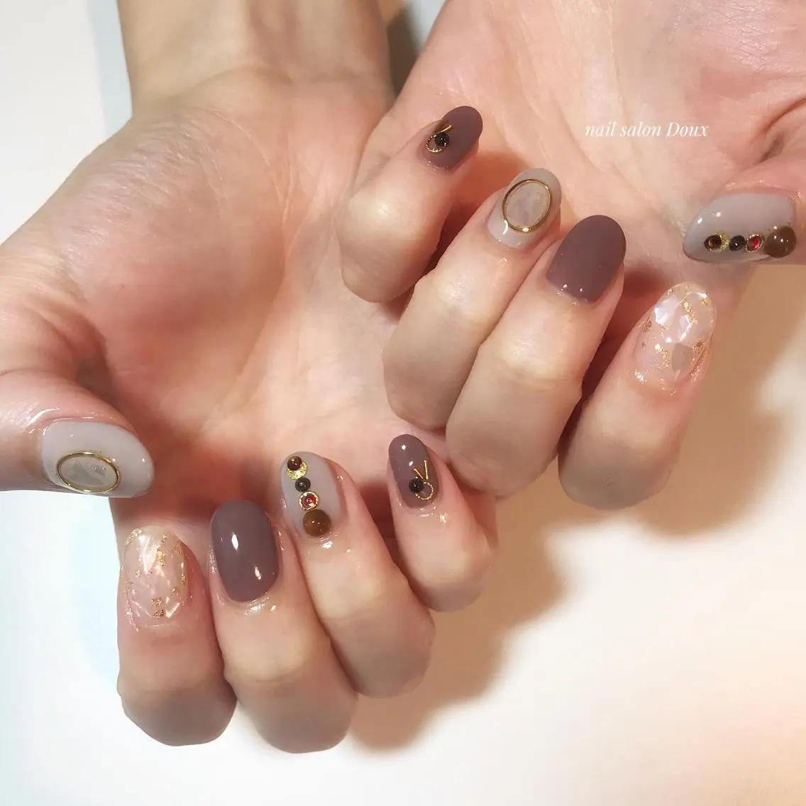 ネイル doux nailのネイルデザイン