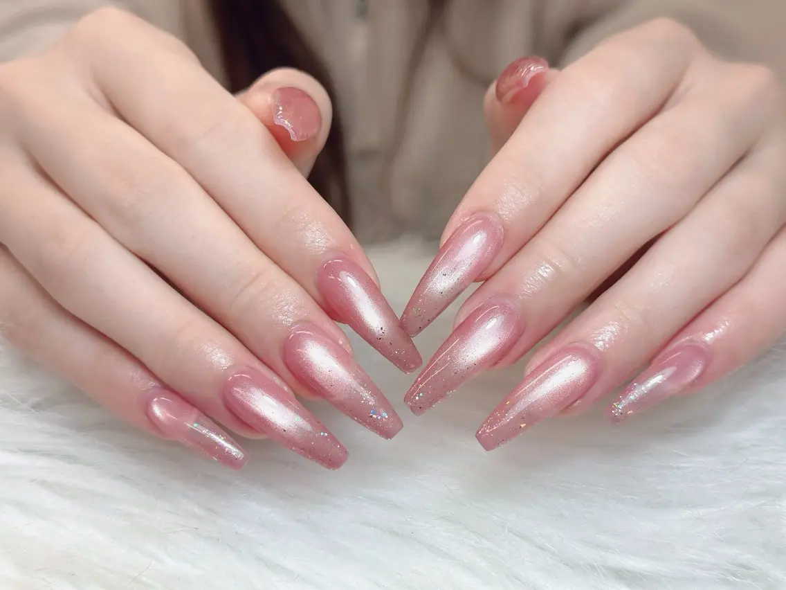 ネイル アートネイル ジェルネイル マグネットネイル ハンドネイル JennNail_ マオのネイルデザイン