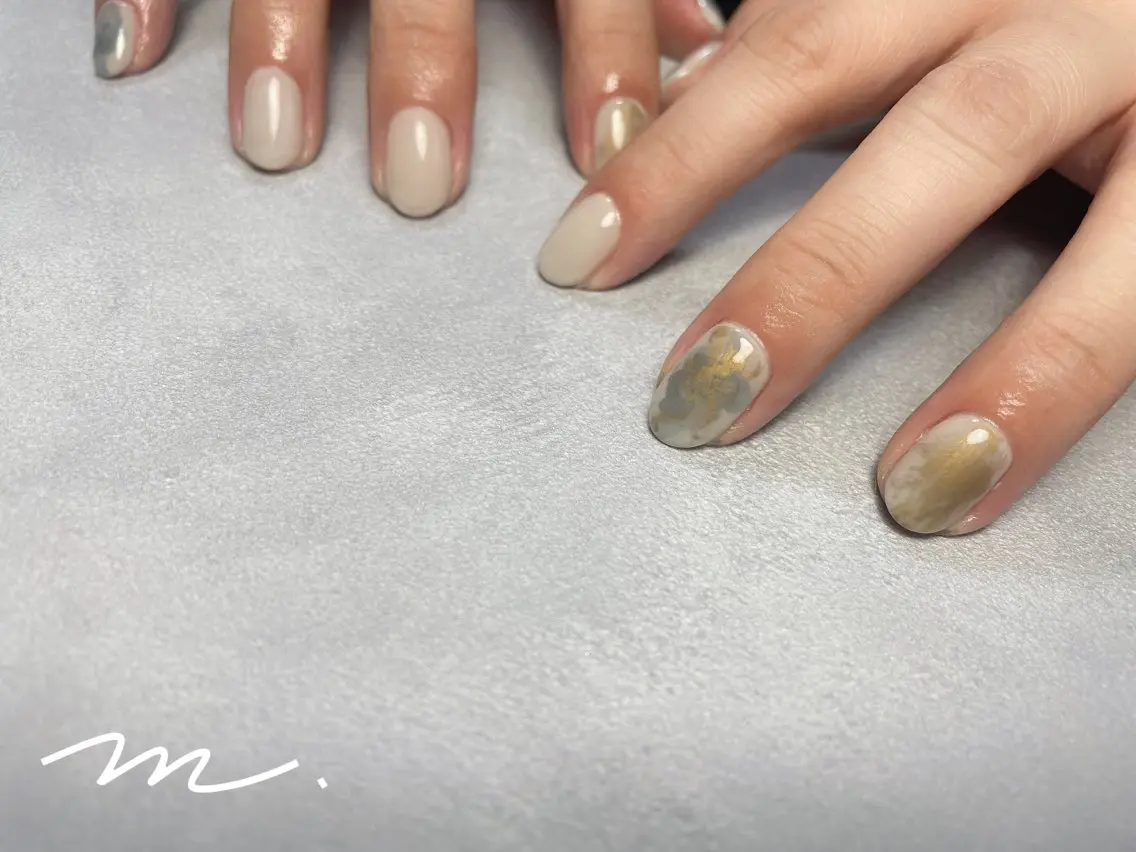 ネイル ハンドネイル Mare nailのネイルデザイン
