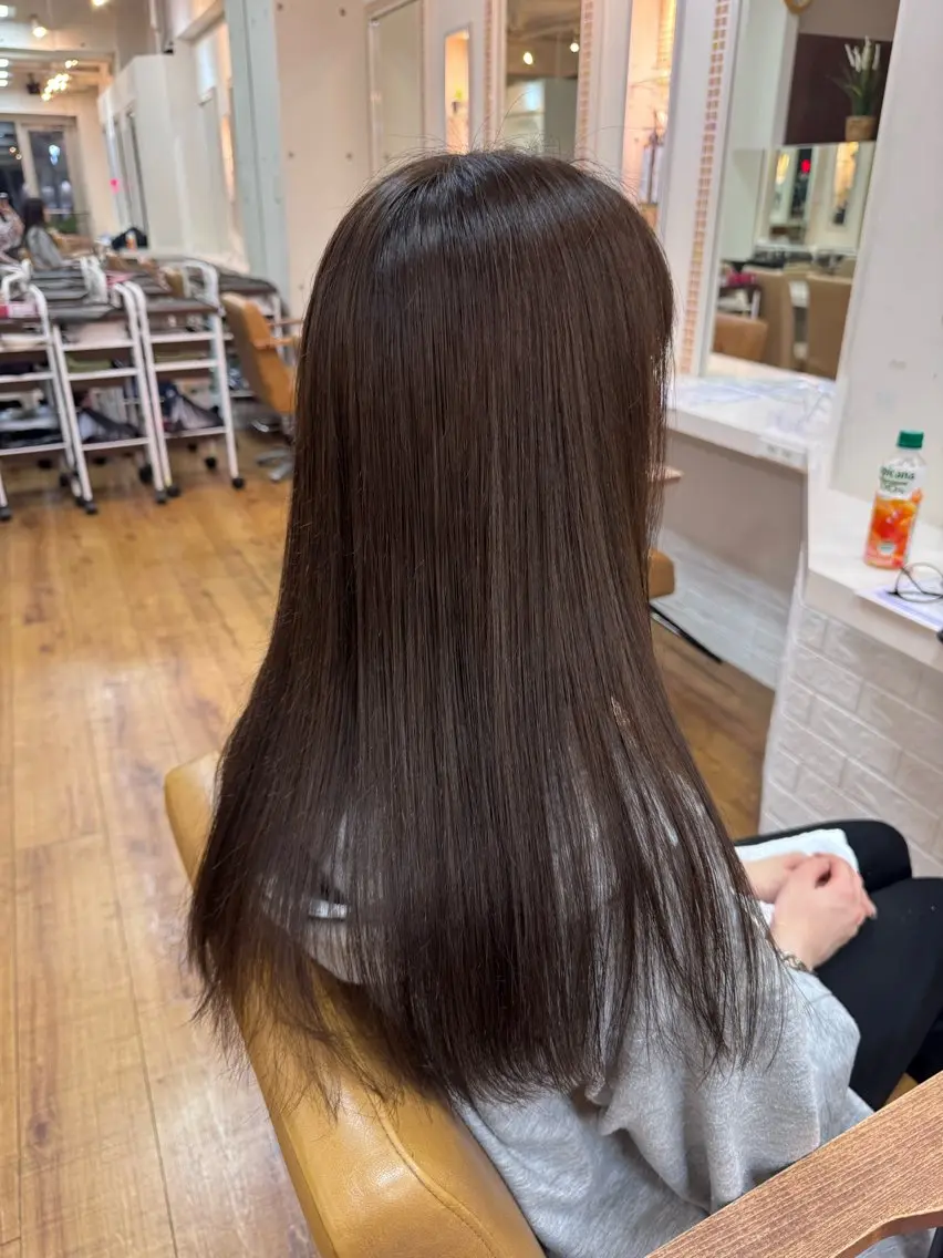 セミロング 森 千明のヘアスタイル