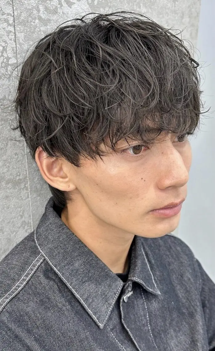 シャドウパーマ🔥の写真