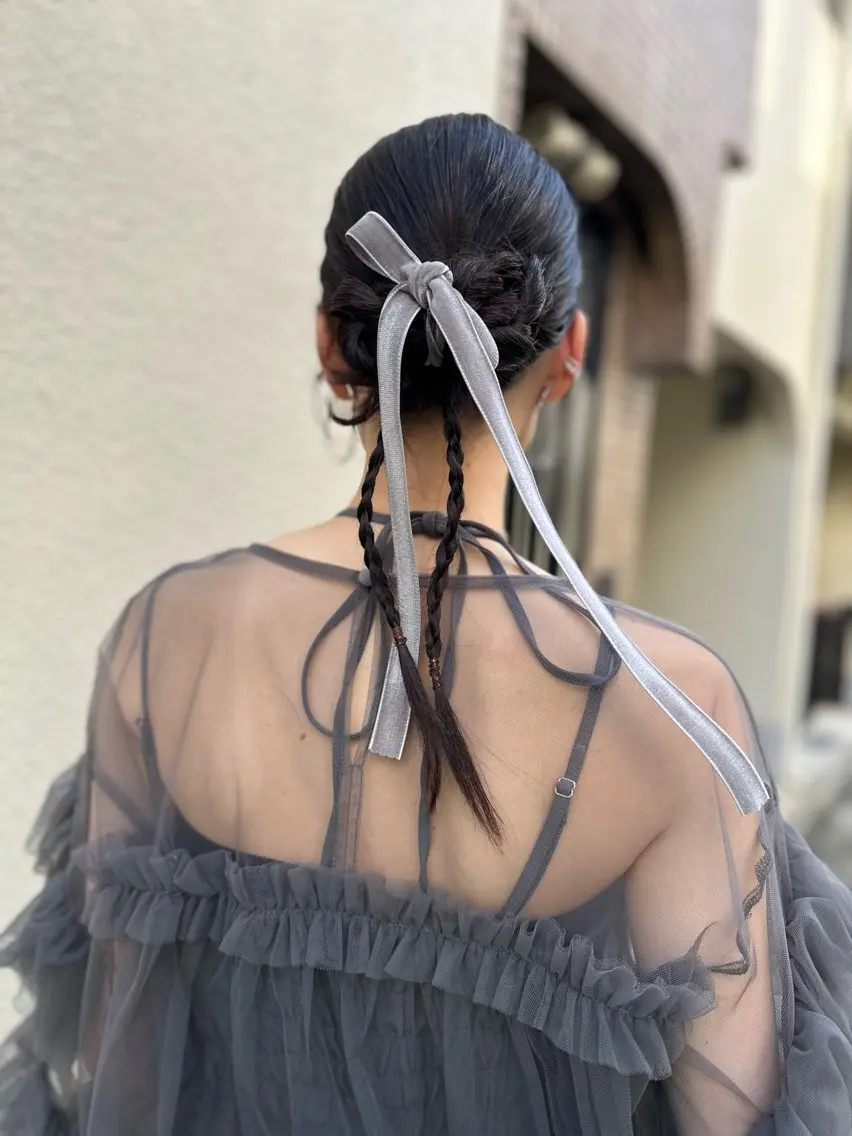 ヘアアレンジ ヘアセット toshioka mihoのネイルデザイン