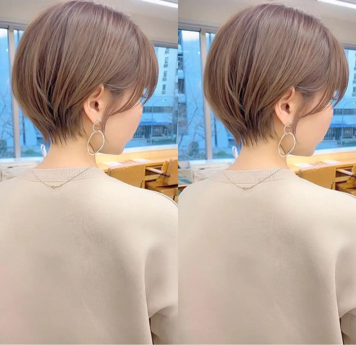 ショート 松浦 るなのヘアスタイル