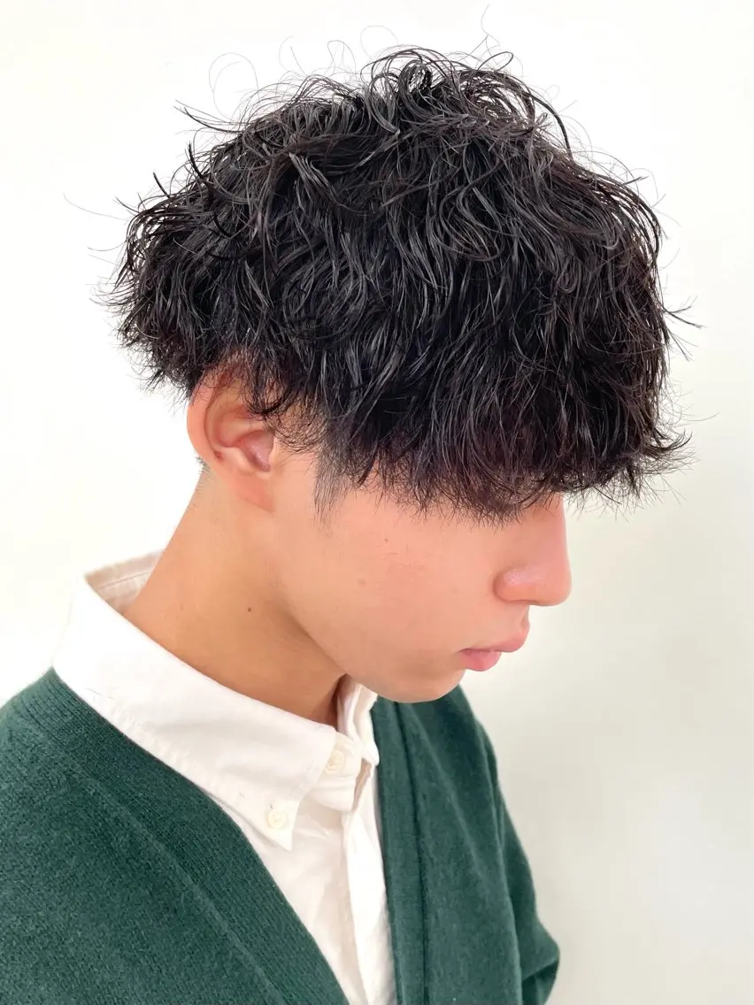 パーマ メンズ 《艶髪質改善》 かのん☽⑅ ˖のヘアスタイル