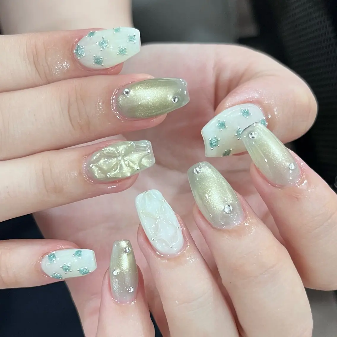 ネイル 韓国ネイル ワンホンネイル Kawaii _Nailのネイルデザイン