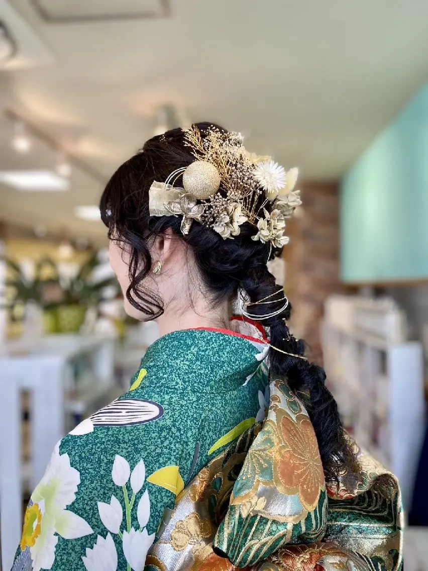 ヘアアレンジ 成人式 卒業式のヘアスタイル 野田 茉希のヘアスタイル