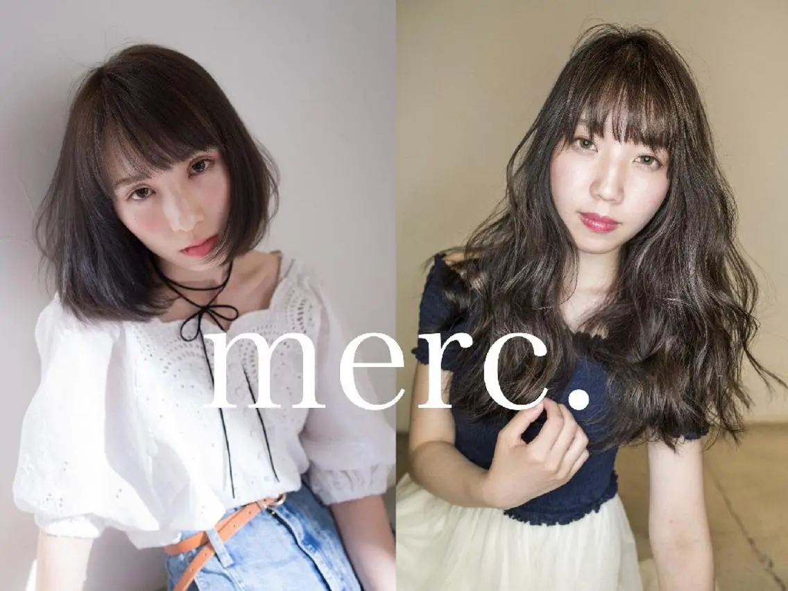 ミディアム カット ヘアカラー belta 姫路山吹 カラーモデル募集のヘアスタイル