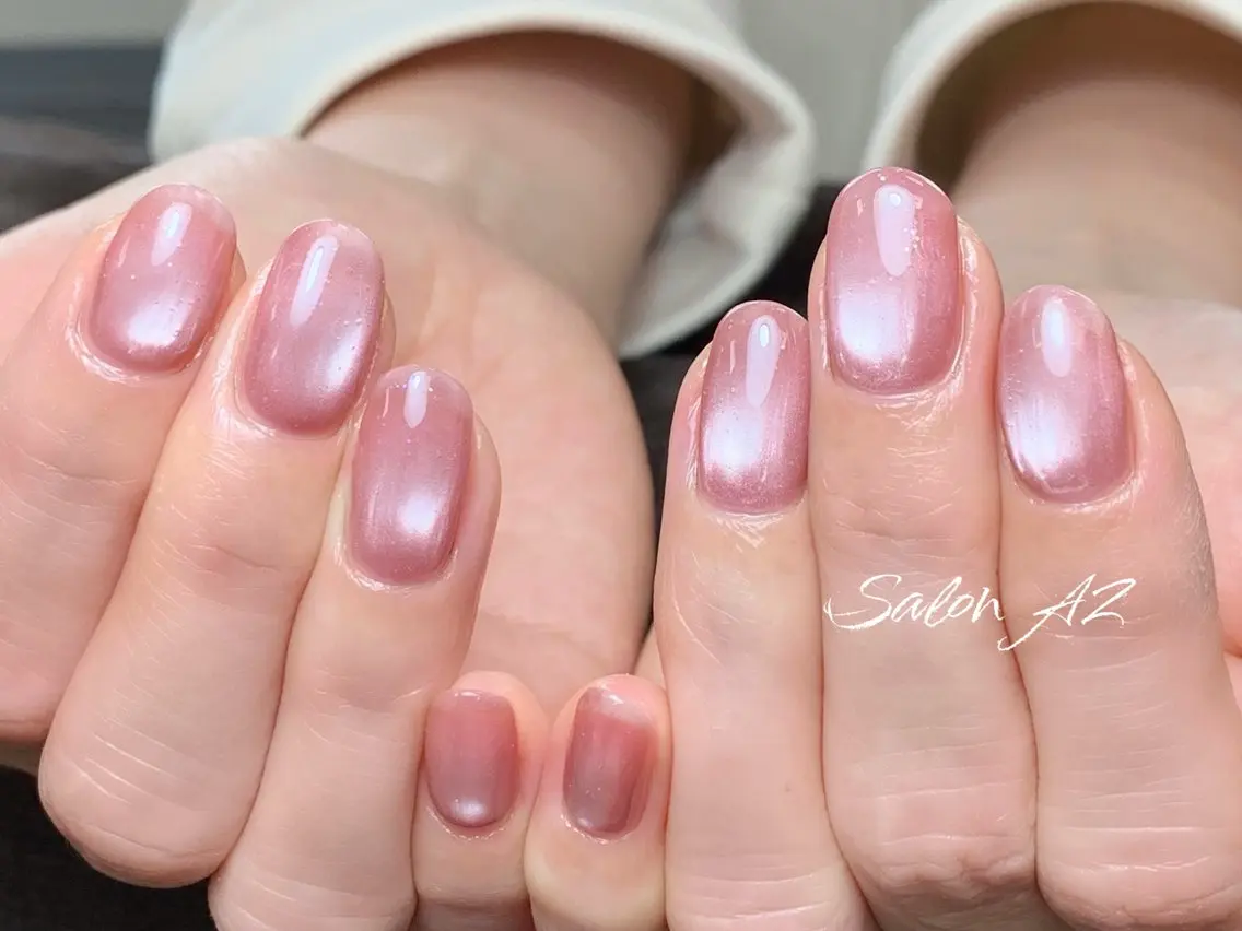 ネイル アートネイル フットネイル フレンチネイル マグネットネイル 持ち込み ハンドネイル salon AZのネイルデザイン
