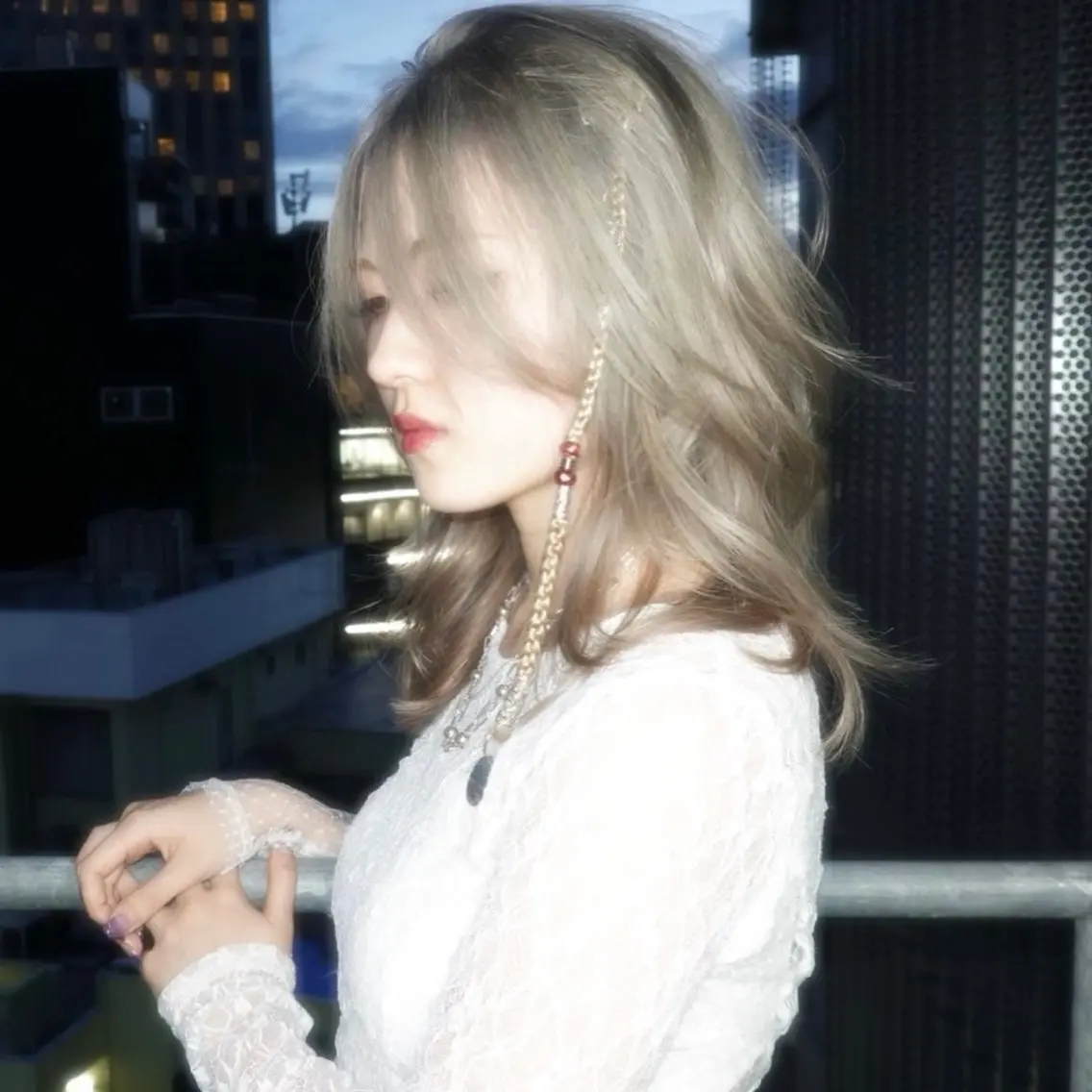 ロング カラー ヘアアレンジ ﾌﾞﾚｲｽﾞ˚✧₊⁎ ﾚｲﾔｰToriのヘアスタイル