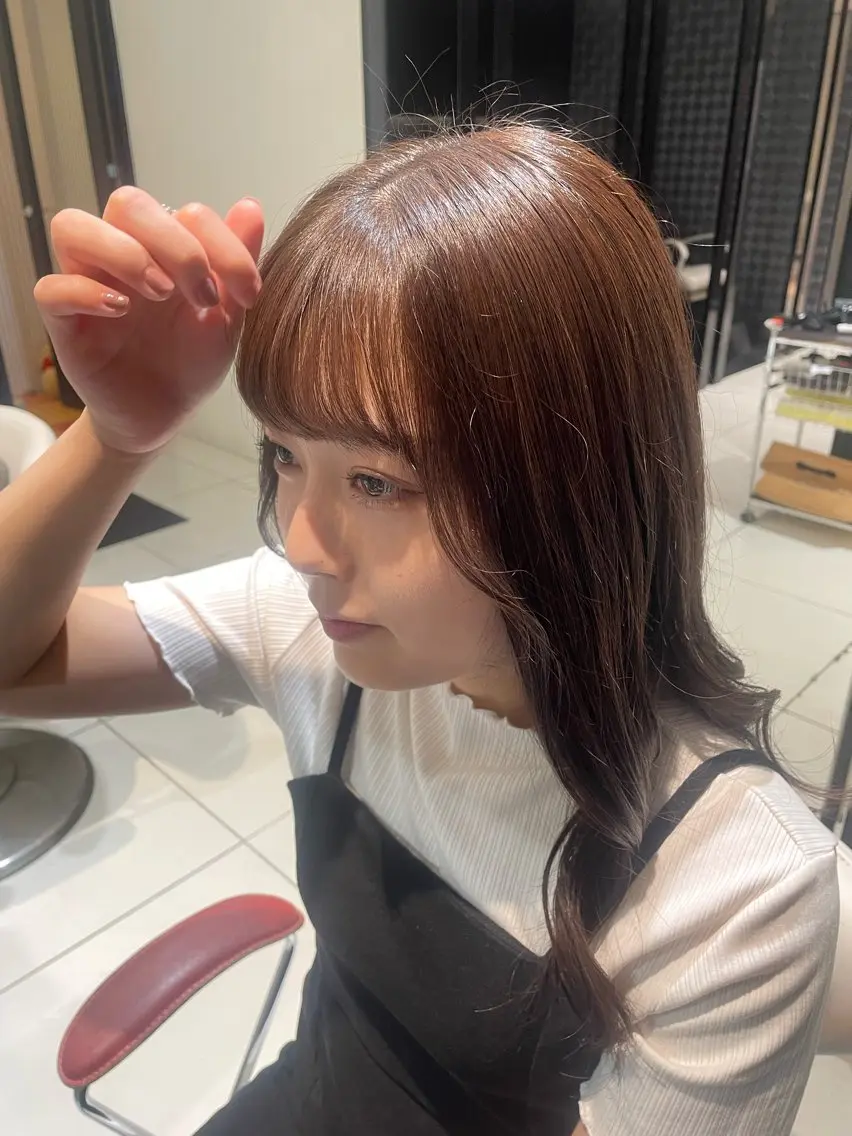ロング カラー 💞暖色カラー 💞risaのヘアスタイル