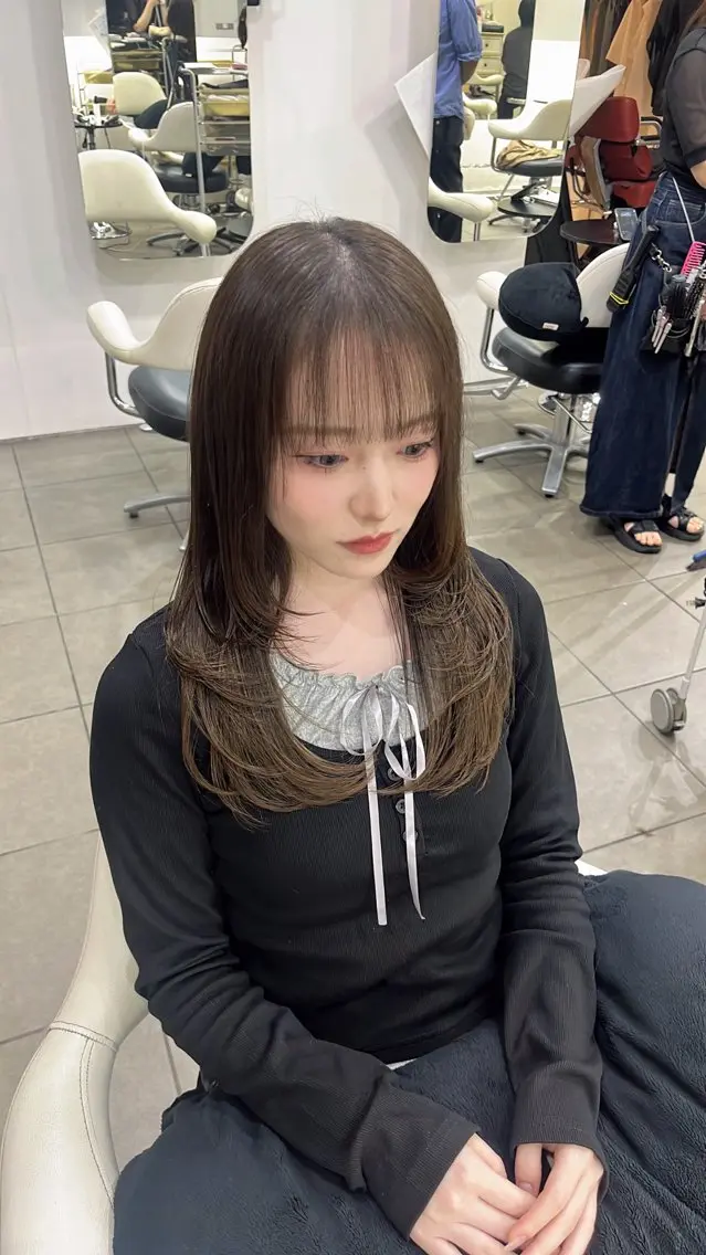 似合わせカット・ロングの方限定クーポン🧚‍♂️シャンプー,ブロー付き✨補足説明ご覧下さい🫧の写真