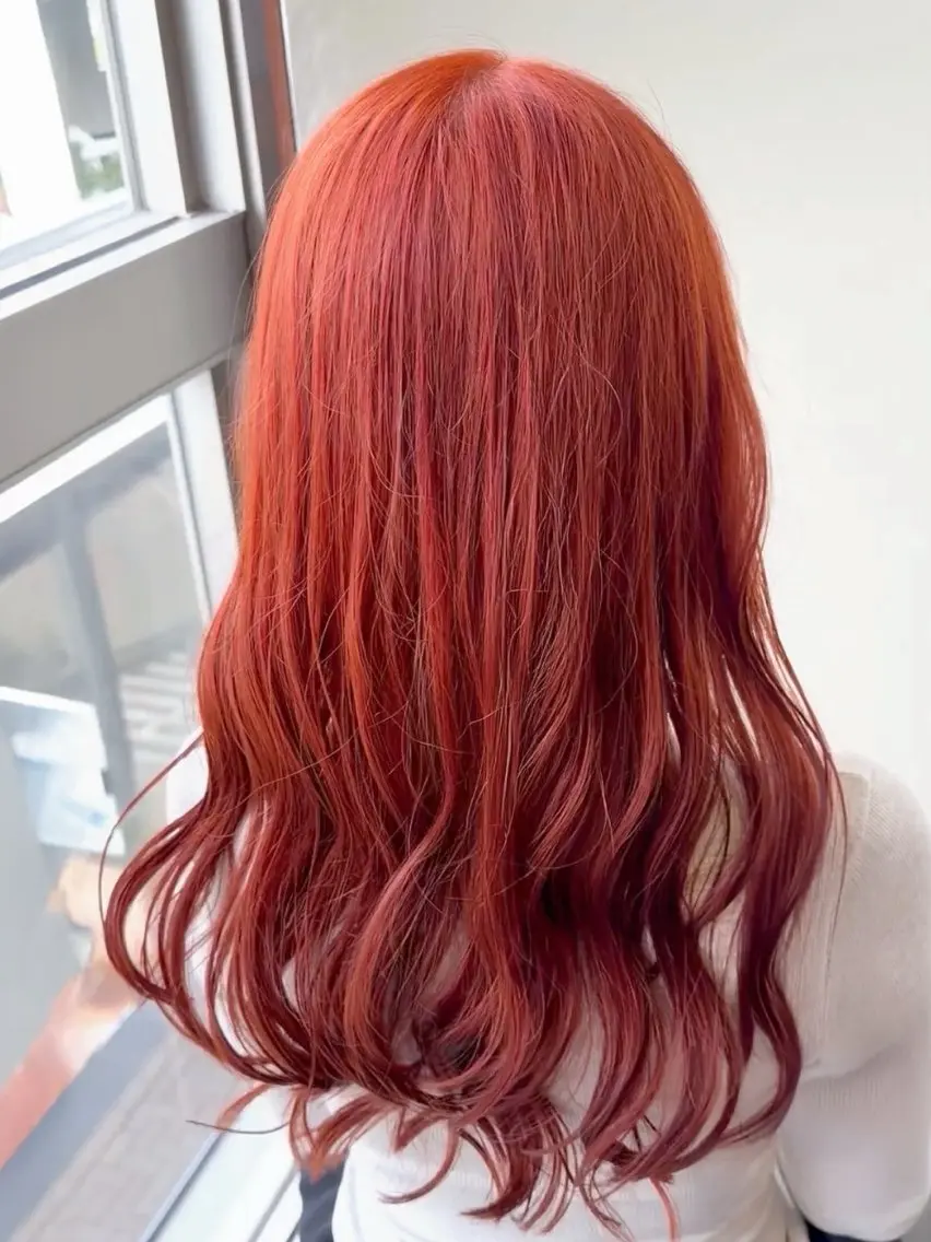 ロング カラー ブリーチ ヘアカラー 透明感color ハイトーン✨みくりのヘアスタイル