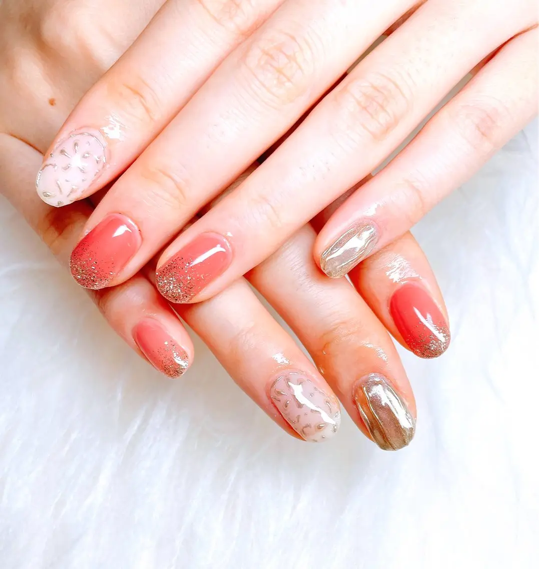ネイル ハンドネイル ハンドケア GAL_NAIL Miraiのネイルデザイン