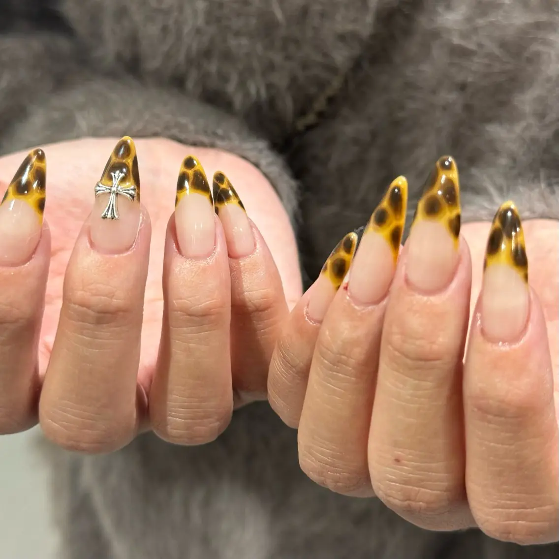 《オフあり》🎨アクリルスカルプ長さ出し　​〜​アート10本​〜​コース🌟の写真