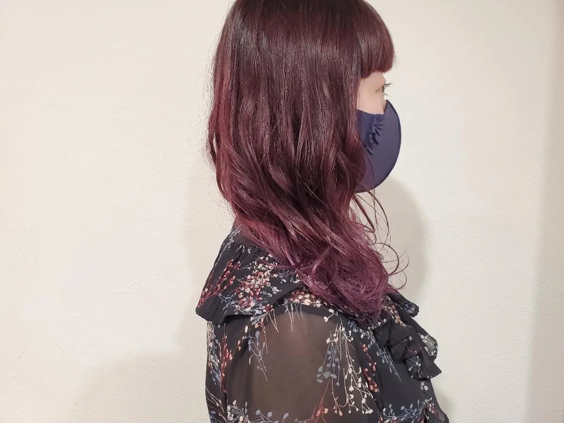 ロング カラー パ ルのヘアスタイル