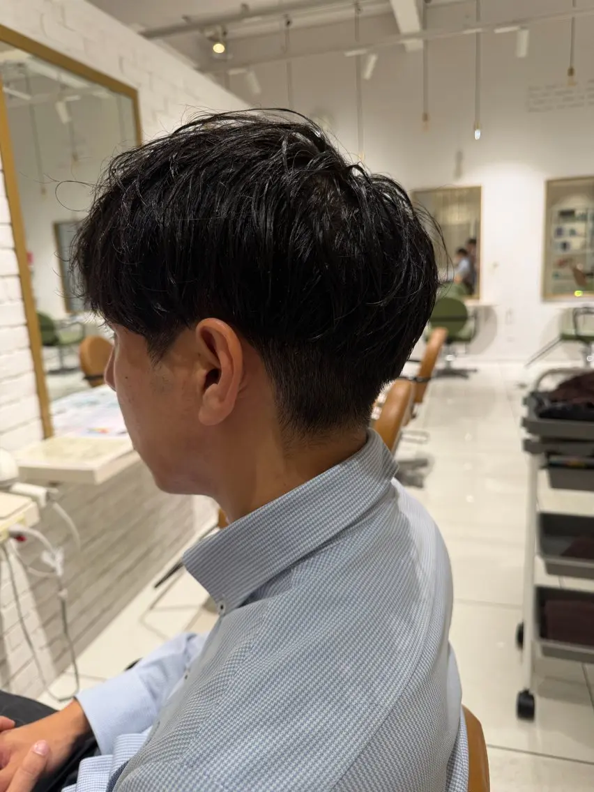 ショート メンズ カット マルヤマ ヒカルのヘアスタイル