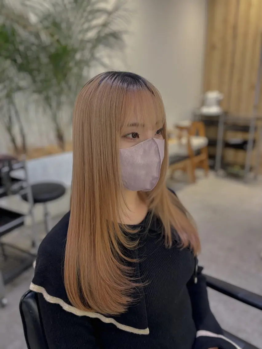 ロング カット MINXplus 🎀須藤萌のヘアスタイル