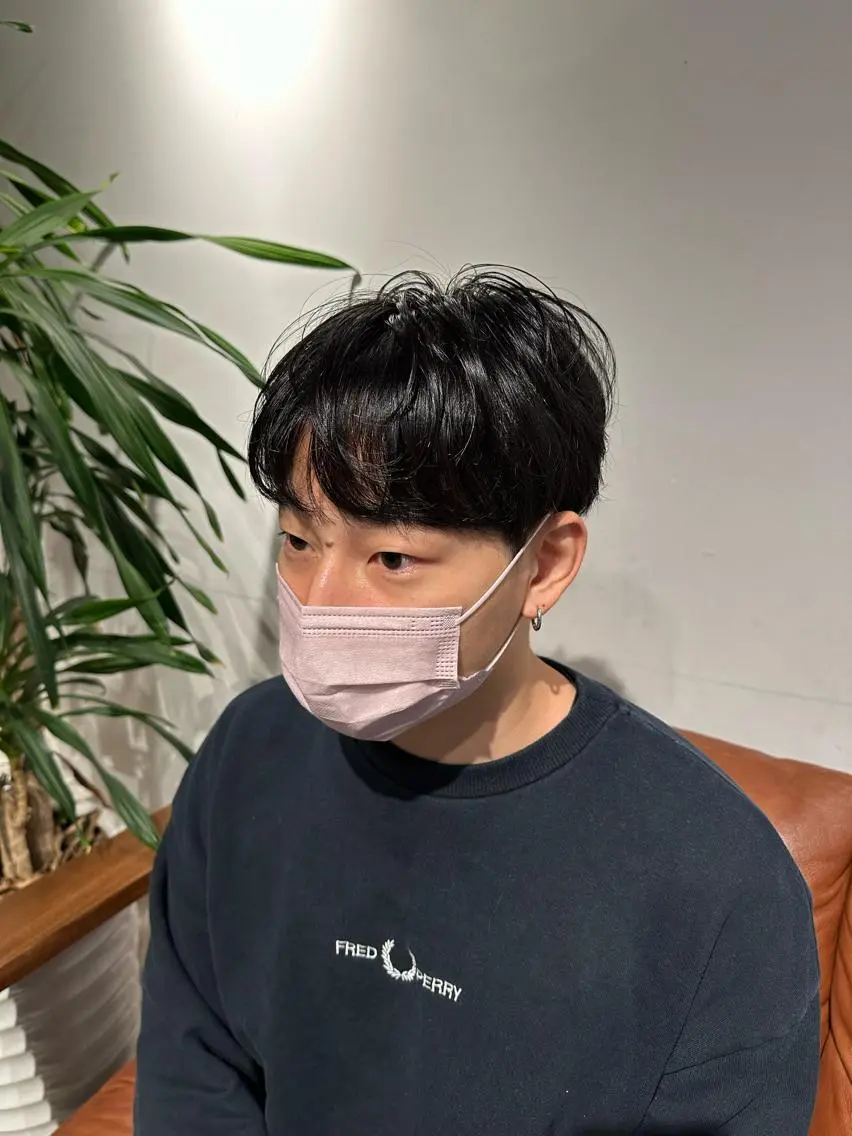 メンズ💇‍♂️カット+５分スパの写真