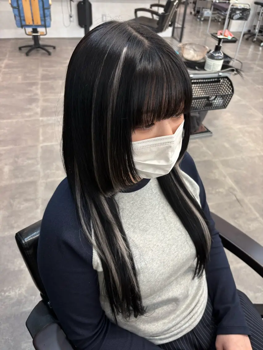 ロング エクステ エクステ エクステ/ハイトーン /ミサキのヘアスタイル