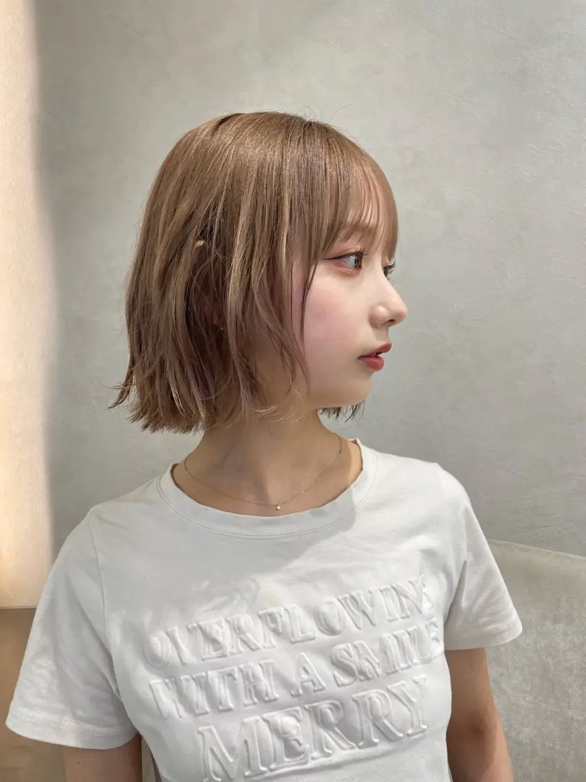 ショート カラー ayano.🩵 mielのマツエク・マツパデザイン
