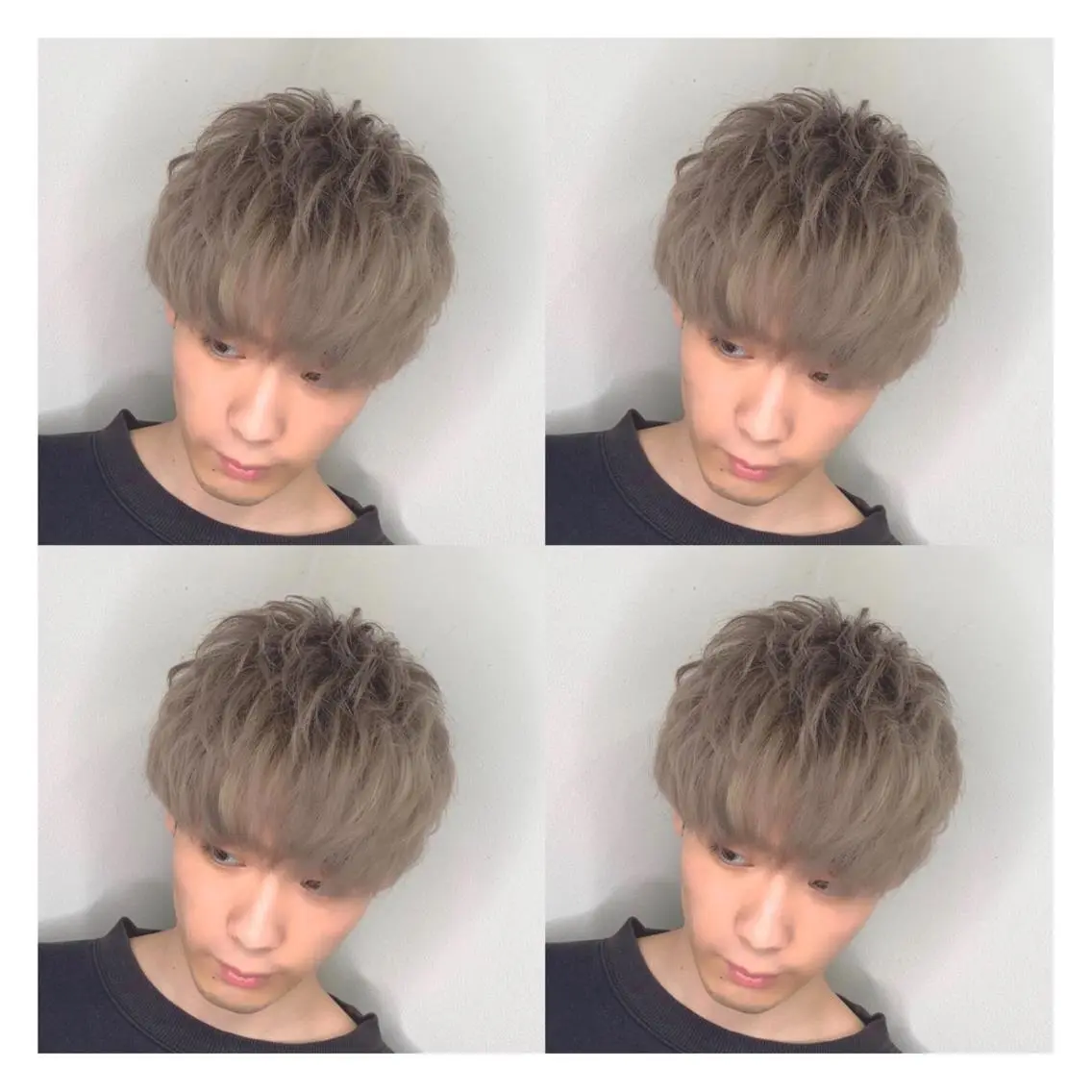 ショート カラー メンズ ange☞ soutaのヘアスタイル