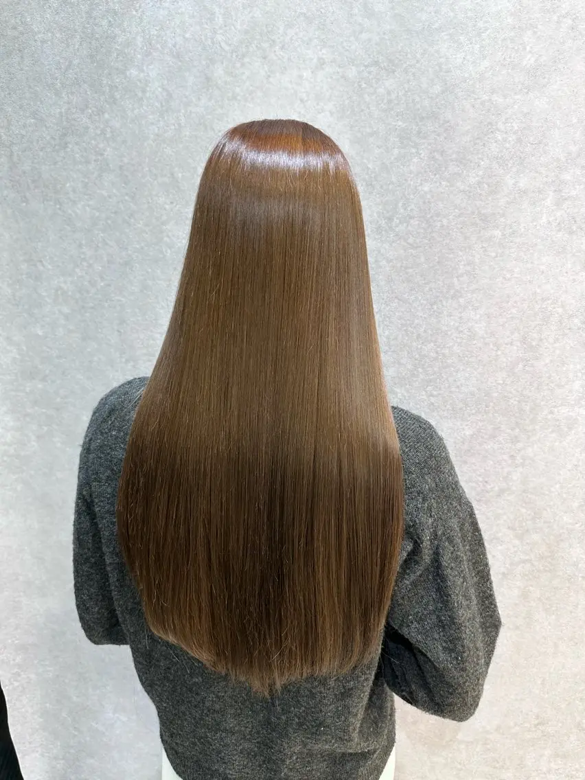 ロング カラー 【𝐀𝐬𝐡大森】 石崎竜祐のヘアスタイル