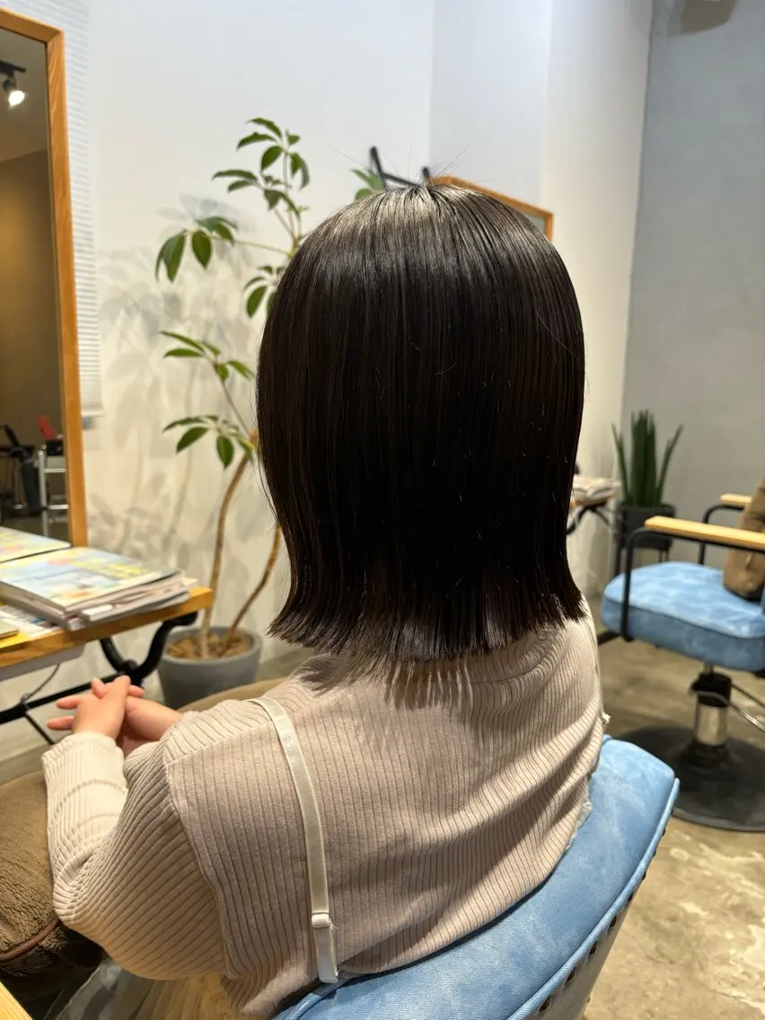 ショート 切りっぱなしボブ ボブ REIKA 【eito】のヘアスタイル