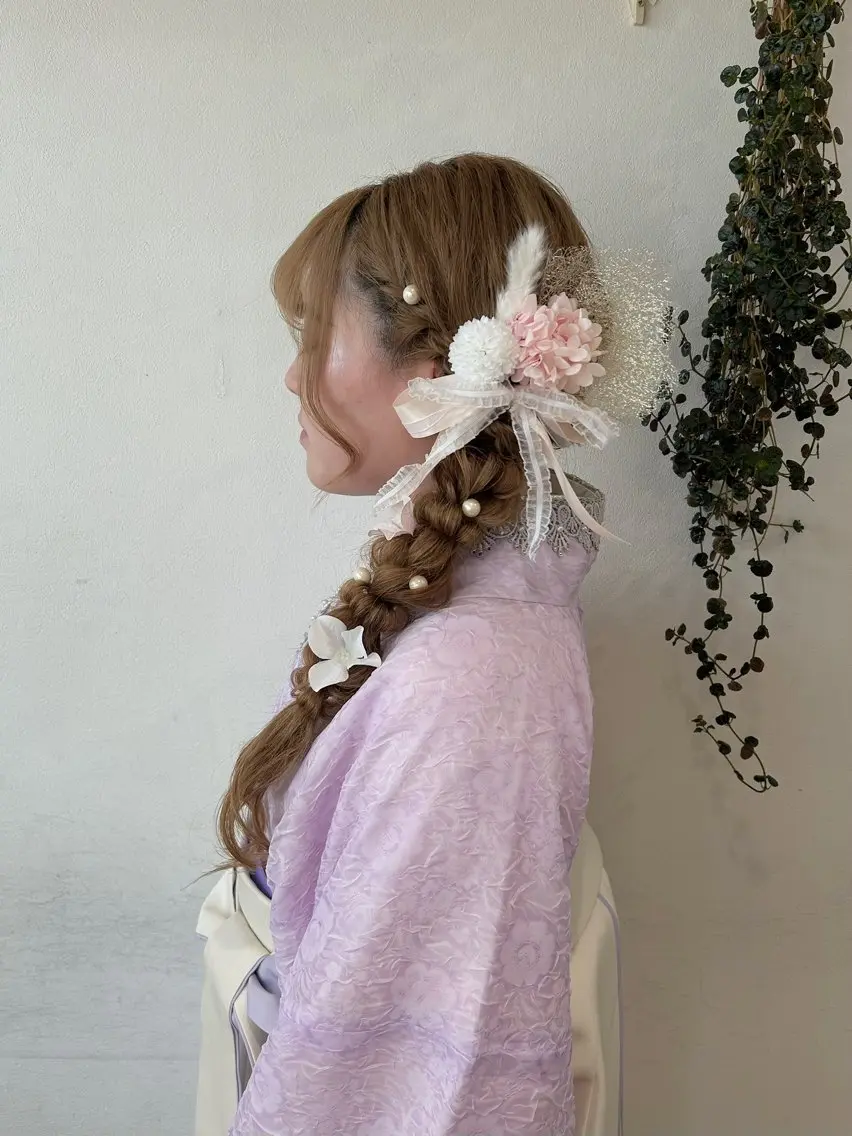 ヘアアレンジ 着付け マツエク/men's /カラー🎀ヒカルのマツエク・マツパデザイン