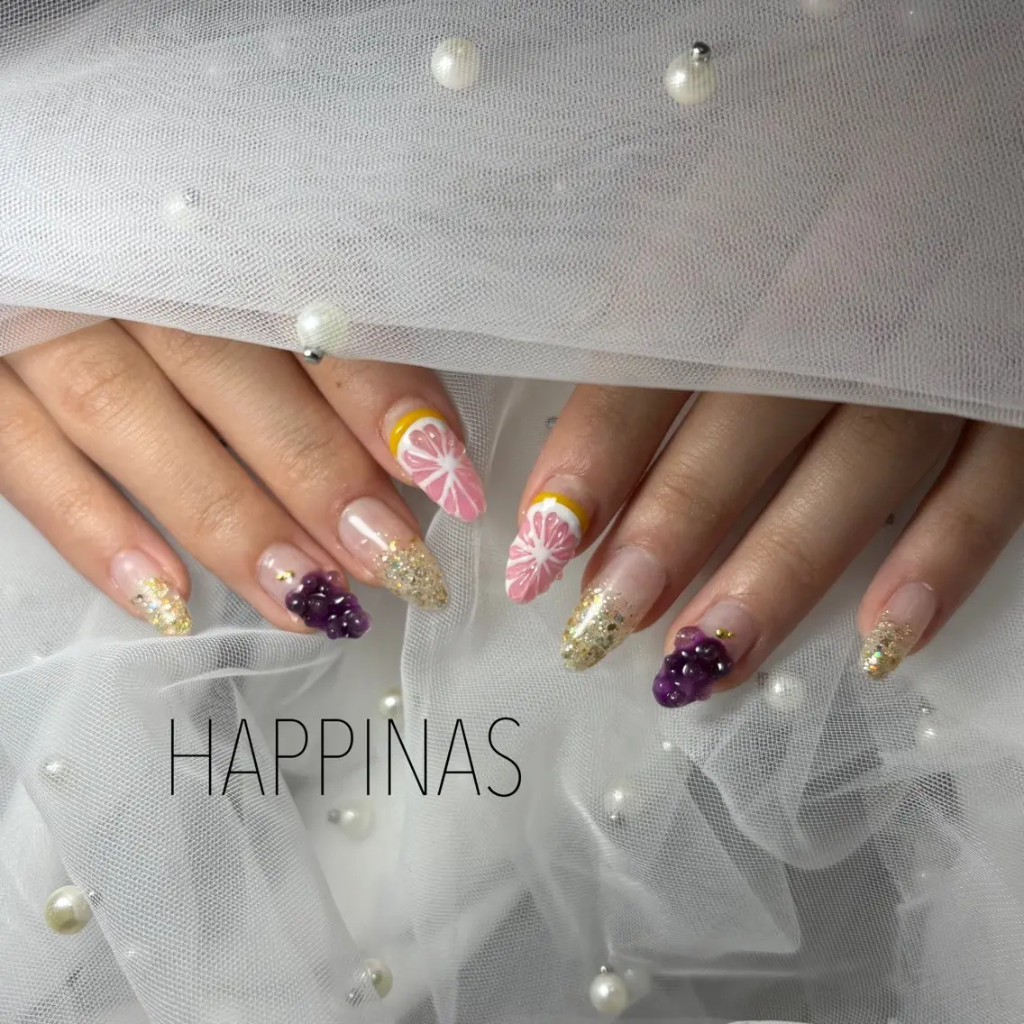 ネイル ジェルネイル HAPPINAS kotomiのネイルデザイン