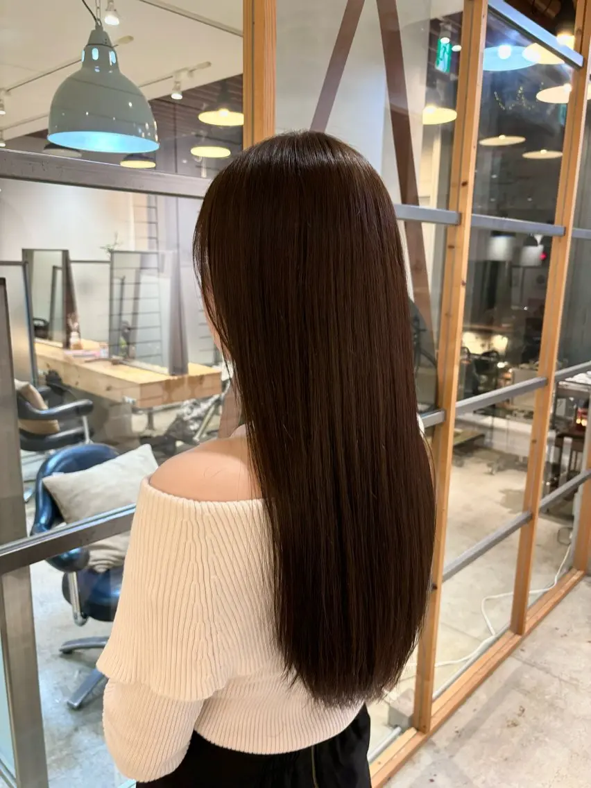 【人気No.2✨】カット+カラー+コアミーフルステップトリートメントの写真