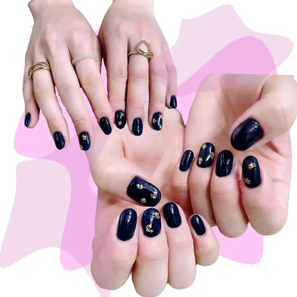ネイル オーロラネイル 氷ネイル・うるうるネイル 韓国ネイル マグネットネイル ミラーネイル VOLLMOND nailのネイルデザイン