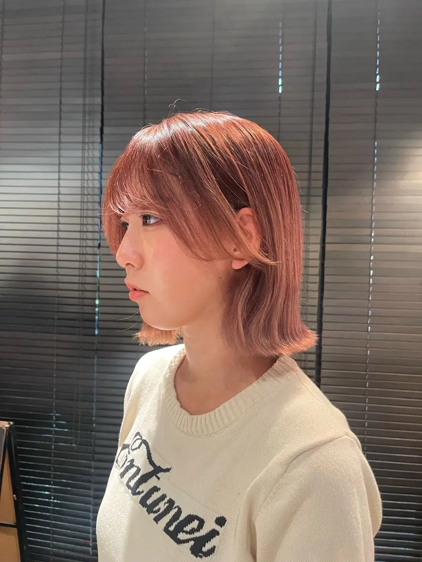 ミディアム サイドバング rin 🖤〈大宮〉のヘアスタイル
