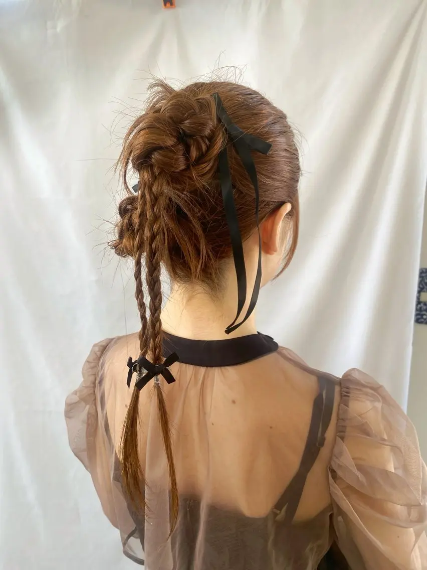 ロング 鹿児島 聖来のヘアスタイル