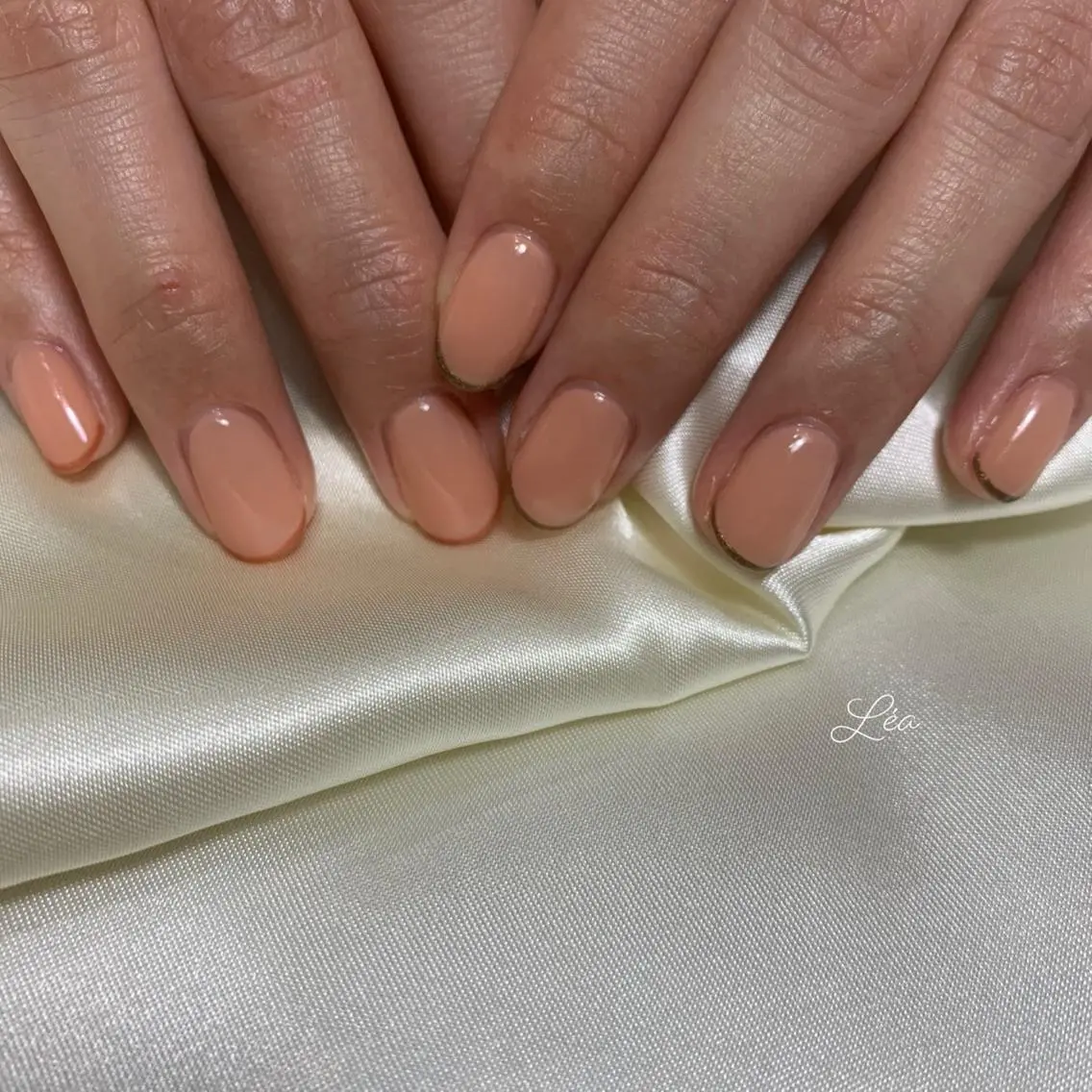 ネイル ジェルネイル パラジェル Léa nailのネイルデザイン