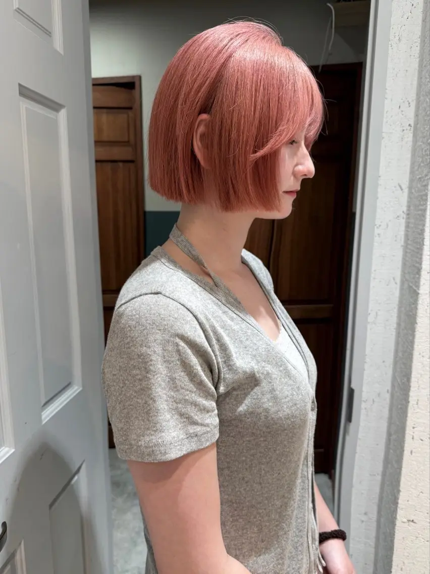 ショート カラー カット ヘアカラー トリートメント mai / linoah˚✧のヘアスタイル