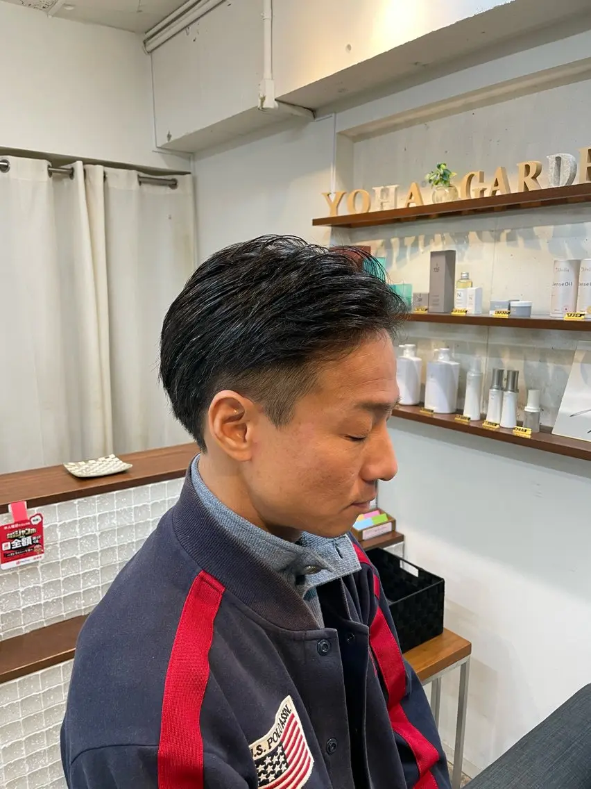 ショート メンズ メンズショート ショートヘア 内藤 さつきのヘアスタイル