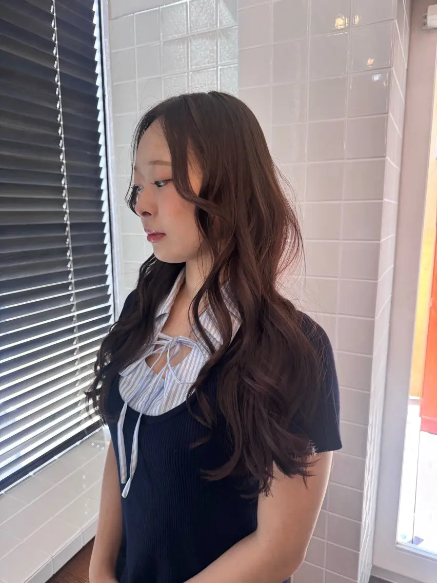 ロング 🦢パーマモデル 様募集中🦢AI🫧のヘアスタイル